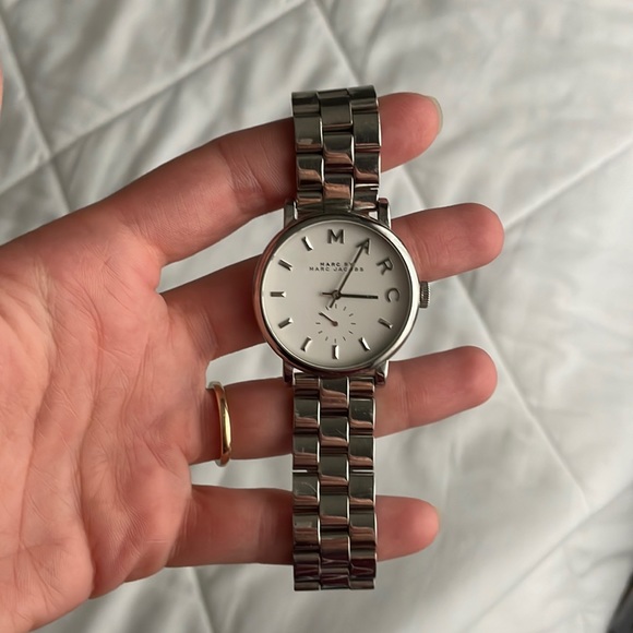 Marc Jacobs Accessories - MARC JACOBS 36mm SILVER WATCH